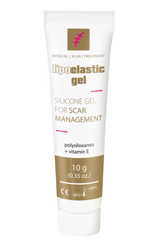 Lipoelastic Gel Silikon-Gel Narbenpflege 10g – Frontansicht