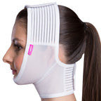 FM extra face mask – headband and upper fastening detail