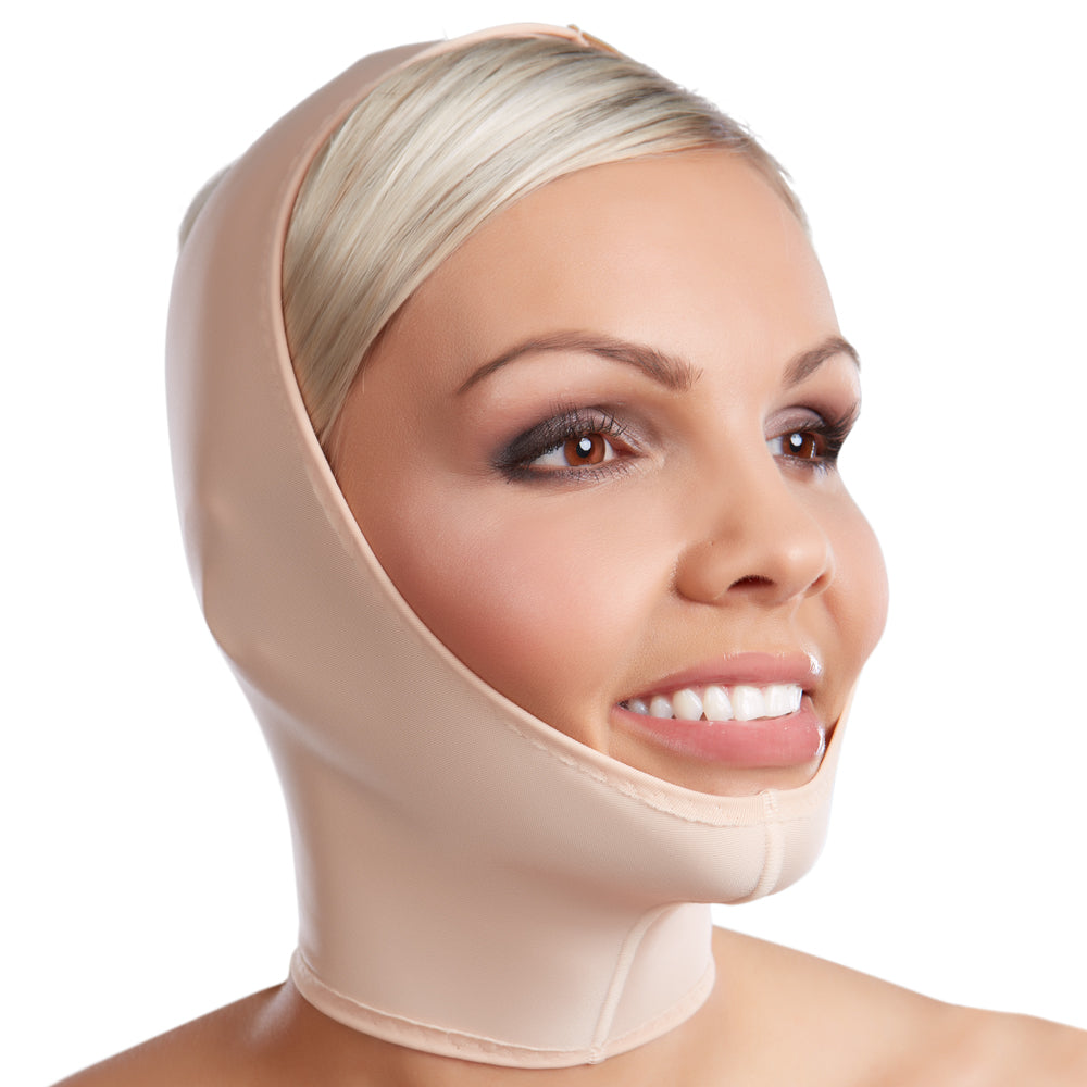 FM Special postoperative Gesichtsmaske von Lipoelastic nach Facelift & Otoplastik – Schweiz