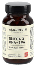 ALGORIGIN Omega 3 DHA+EPA 50 Kapseln Glasflasche