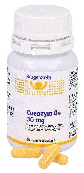 Burgerstein Coenzym Q10 30mg 60 Kapseln