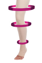 VBfLg Variant compression tights – spiral fabric structure detail