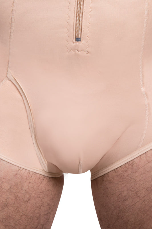 VHmS Comfort Beige – Detailansicht Reissverschluss