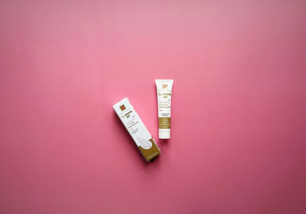 Lipoelastic Gel Narbenpflege Set mit Kompressionskleidung