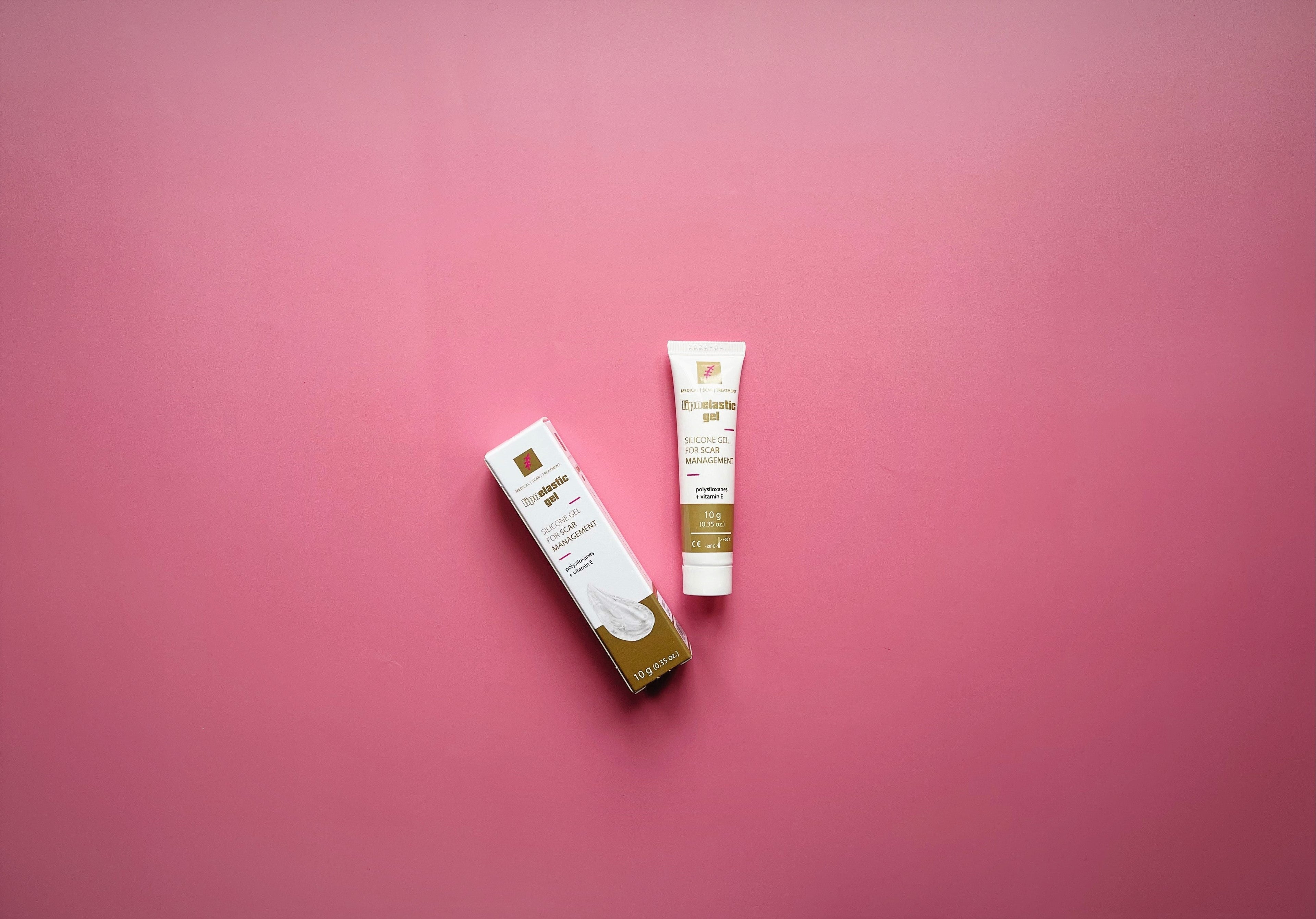 Lipoelastic Gel Narbenpflege Set mit Kompressionskleidung